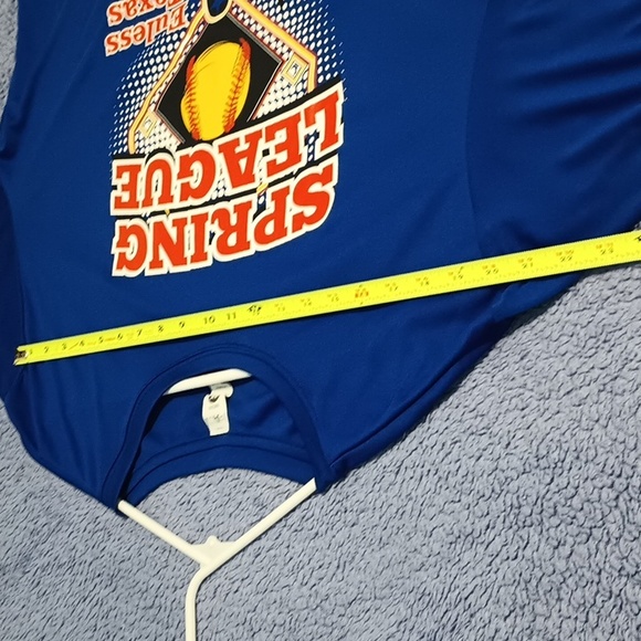 BAW Mens T-Shirt Size 2X Dark Blue with "Spring League" Baseball Champions.. - Picture 4 of 6